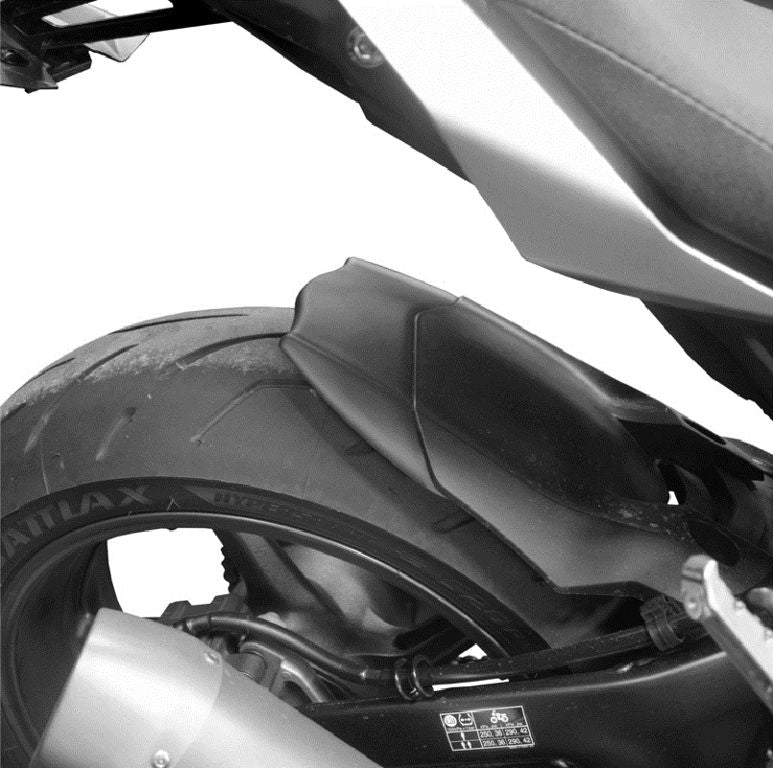 Achterspatbord Verlenger Mat Zwart Voor Het Originele Spatbord Yamaha Mt-10 '16-'21