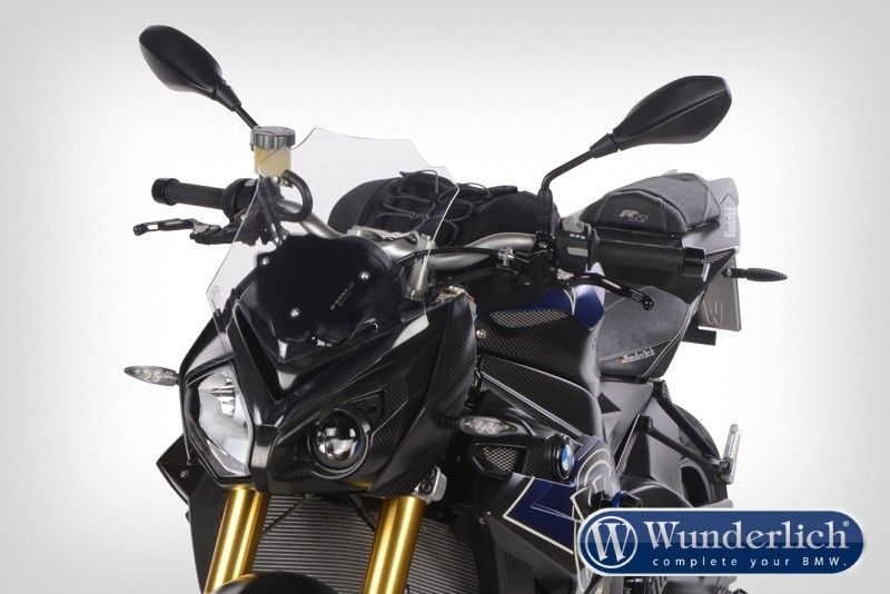Touring Windscreen High Bmw S1000R '14-- Clear Wunderlich