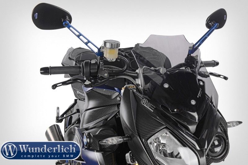 Touring Windscreen High Bmw S1000R '14-- Smoked Grey Wunderlich