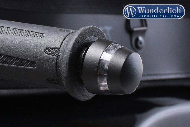 Kellermann Bar End Turn Signal Bl 2000 Set Bmw R Ninet Modellen/S1000R '14-- Black Wunderlich