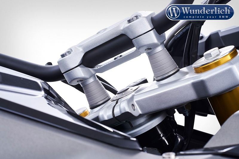 Handlebar Riser Ergo 25Mm Bmw G310Gs/R - Silver Wunderlich