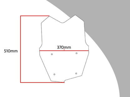 Vervangingsruit Touring Bmw F850Gs/ Adventure ’18-'23/ F900Gs Adventure '24-