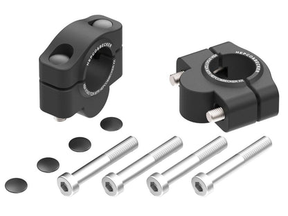 Stuurverhogers 20mm zwart Hepco&Becker Yamaha Tracer 900 GT / GT Plus '25-