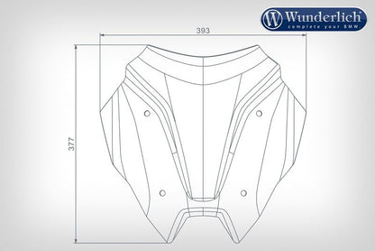 Flowjet Windshield Â»Sportâ« Bmw R1200Rs Lc - Clear Wunderlich