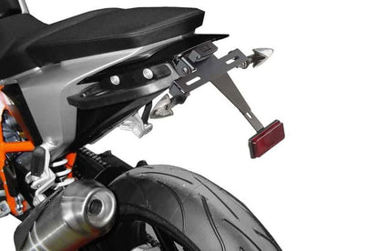 Kentekenplaathouder Zwart Puig Ktm 125/390 Duke '17-