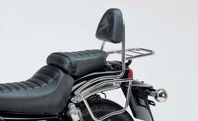 Sissybar Met Rekje Hepco&Becker Chroom Kawasaki El250/ El252