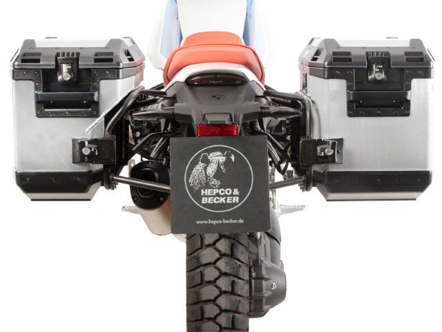 Kofferset Hepco&Becker 'Cutout' Zwart Bmw R12 G/S '25-