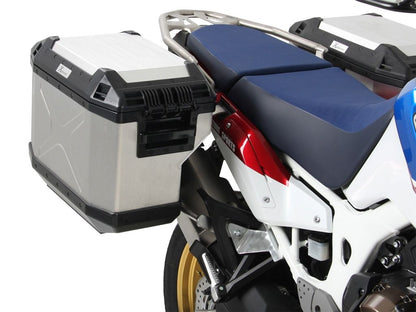 Kofferset Hepco&Becker 'Cutout' Met Rvs Rek En Xplorer Black Koffers Honda Crf1000L Africa Twin '18-