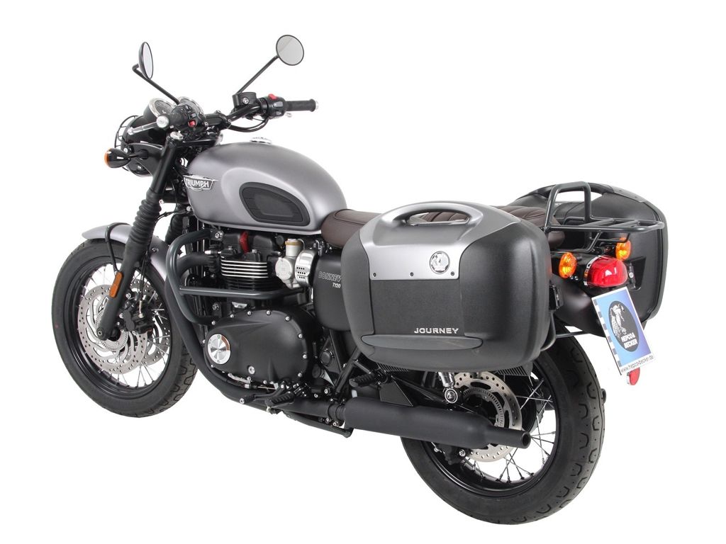 Kofferrek Zwart Hepco&Becker Triumph Bonneville T100/ Black '17-