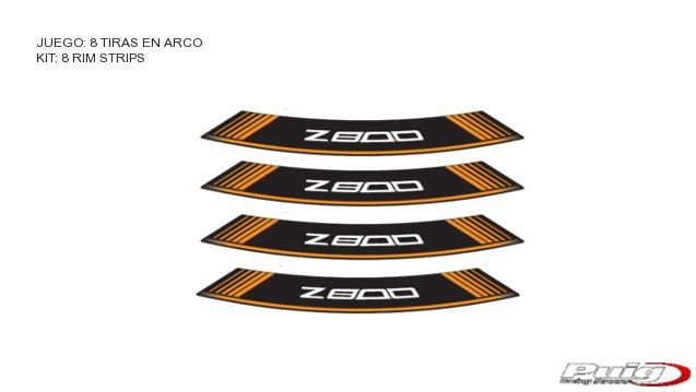 Velglint Puig Met Logo Kawasaki Z800