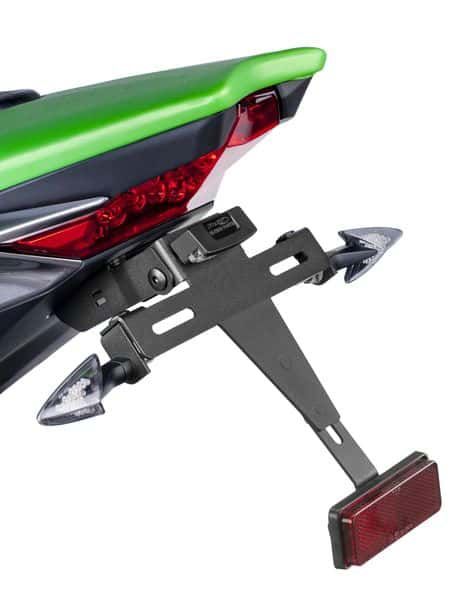 Kentekenplaathouder Zwart Puig Kawasaki Z1000 / Z1000R / Z1100