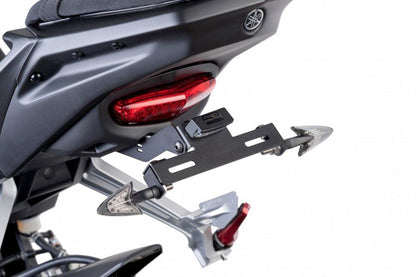Kentekenplaathouder Zwart Puig Yamaha Mt-125 '15-