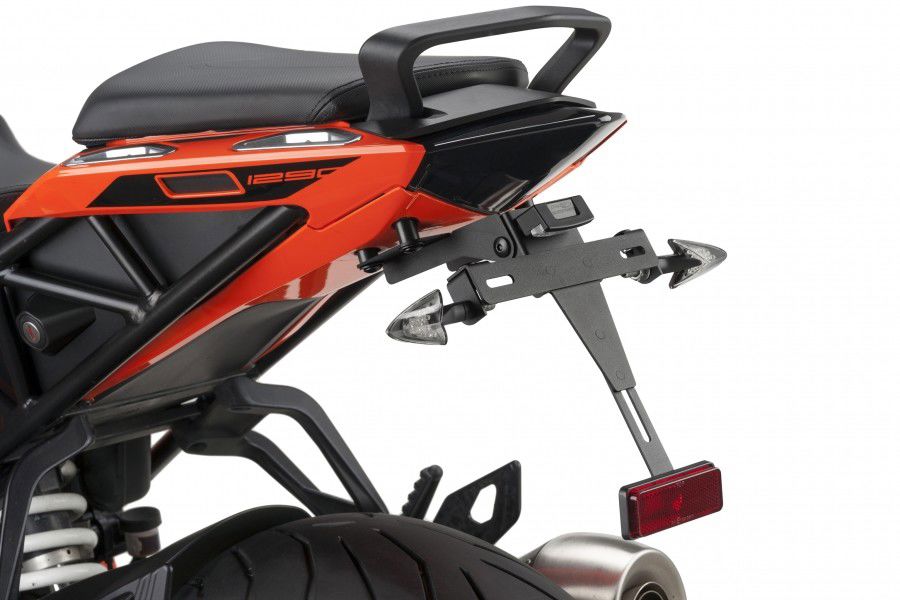 Kentekenplaathouder Zwart Puig Ktm 1290 Superduke Gt '16-