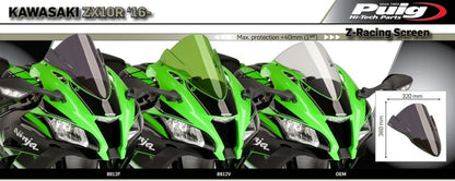 Vervangingsruit Puig Jetstream 2Mm Race Kawasaki Zx10-R '16-20
