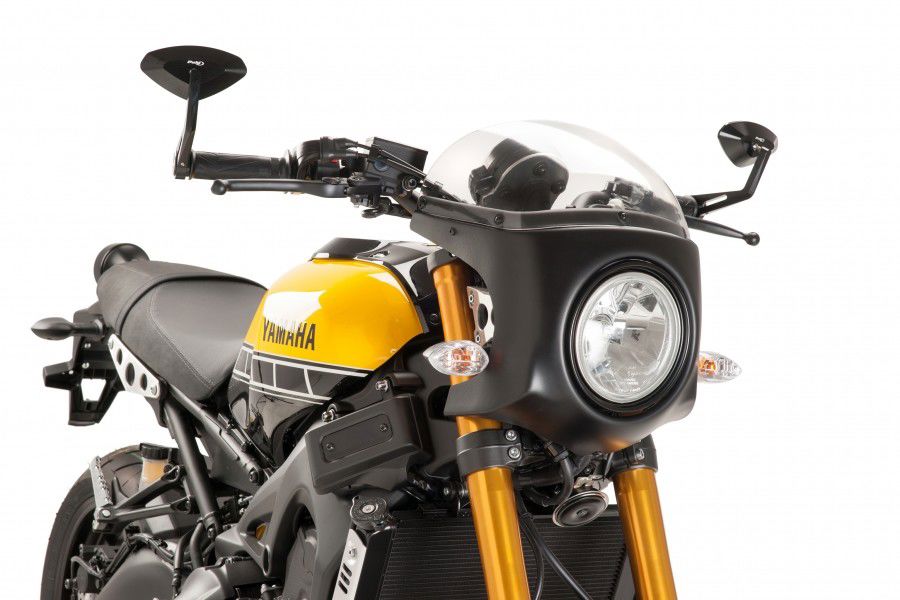 Vervangingsruit Retro Fairing Met Zwart Kuipje Puig Yamaha Xsr900 '16-