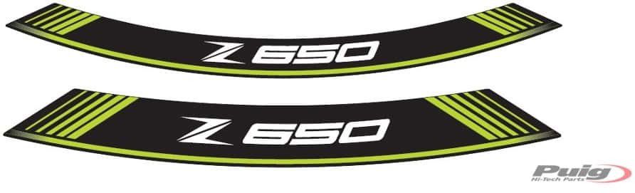 Velglint Puig Met Logo Kawasaki Z650