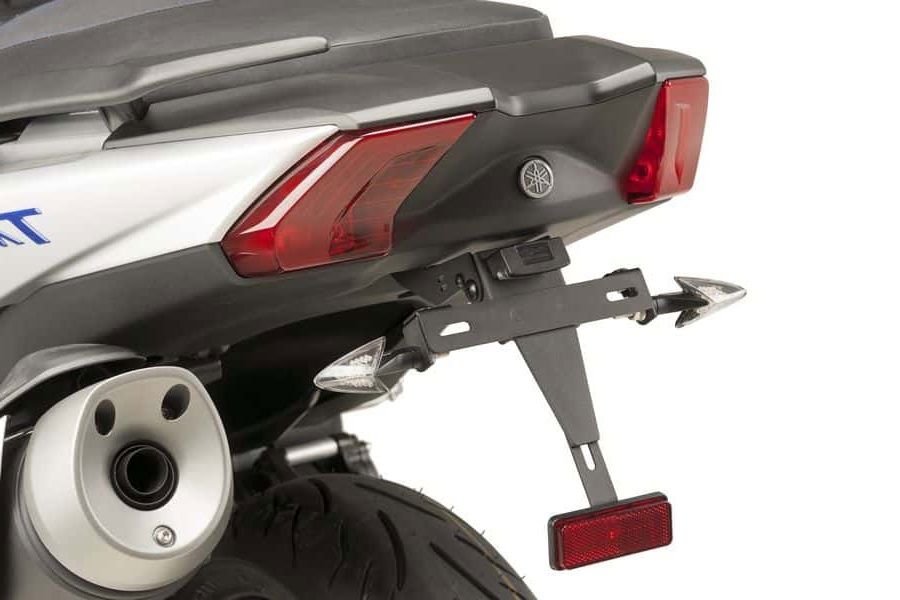 Kentekenplaathouder Puig Zwart Yamaha T-Max 530/Dx/Sx '17-