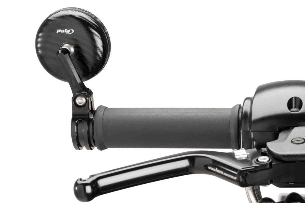 Stuureind spiegel model Tracker zwart Puig (per stuk)