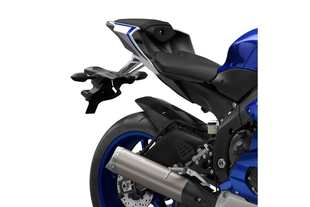 Achterspatbord Verlenger Mat Zwart Voor Het Originele Spatbord Yamaha Yfz-R6 '05-'20