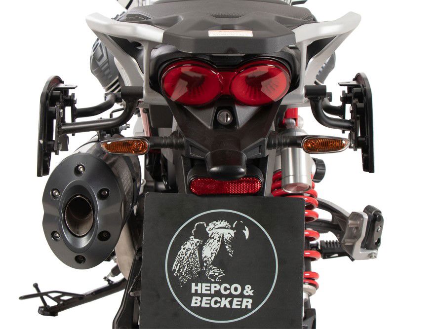 C-Bow tasdragers zwart Hepco&Becker Moto Guzzi V85TT / Strada / Travel ‘24-