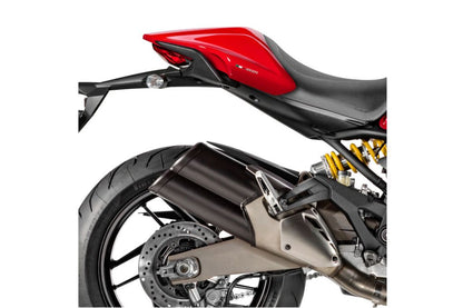 Achterspatbord Verlenger Mat Zwart Voor Het Originele Spatbord Ducati M821 '14-