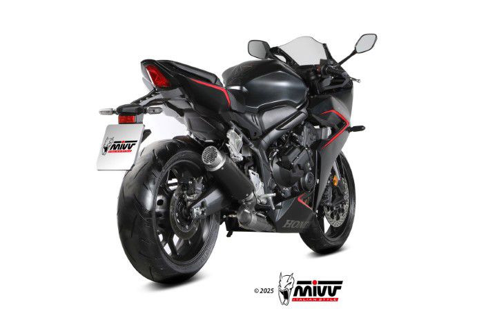 Mivv Rvs Systeem Met Gp Pro Black Rvs Honda Cbr650R '24-