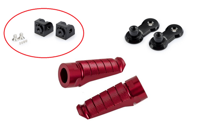 VARIO voetsteunadapters achterzijde van Puig Yamaha Tracer 7