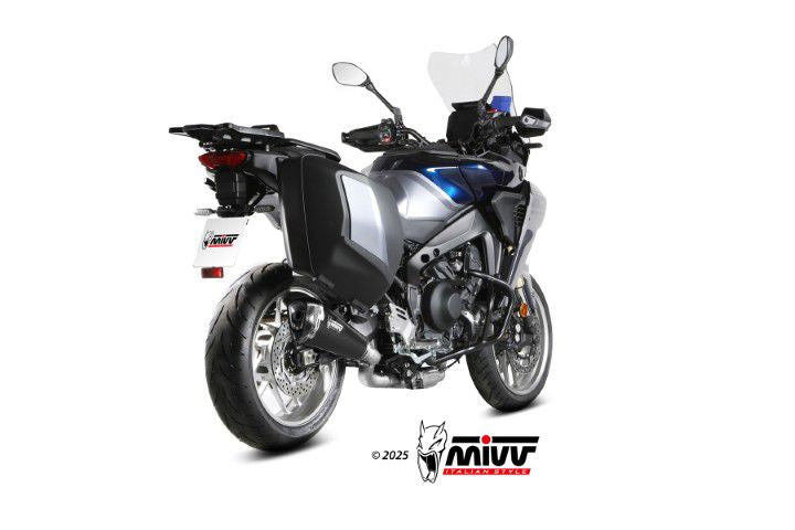 Mivv Rvs Systeem Met Delta Race Black Yamaha Tracer 9 / Gt / Gt Plus '25-