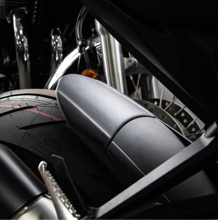 Achterspatbord Verlenger Mat Zwart Voor Het Originele Spatbord Honda Cb1000R Diverse Modellen