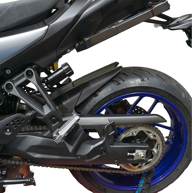 Achterspatbord verlenger mat zwart voor Yamaha Tracer 7 / GT '25-