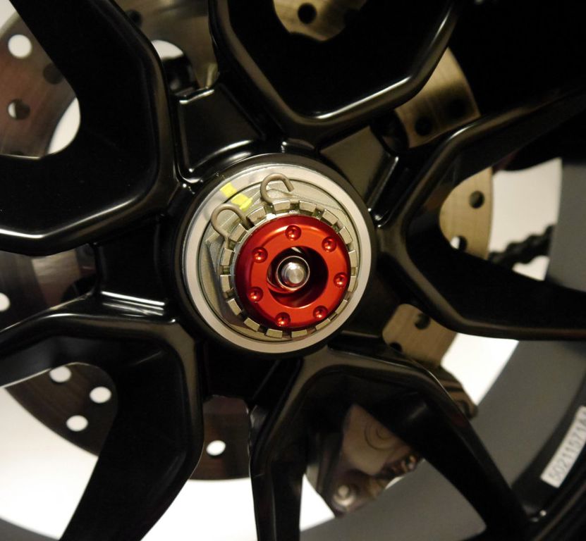 Achterasspindle Evotech Performance Ducati Hyperstrada 939 '16-