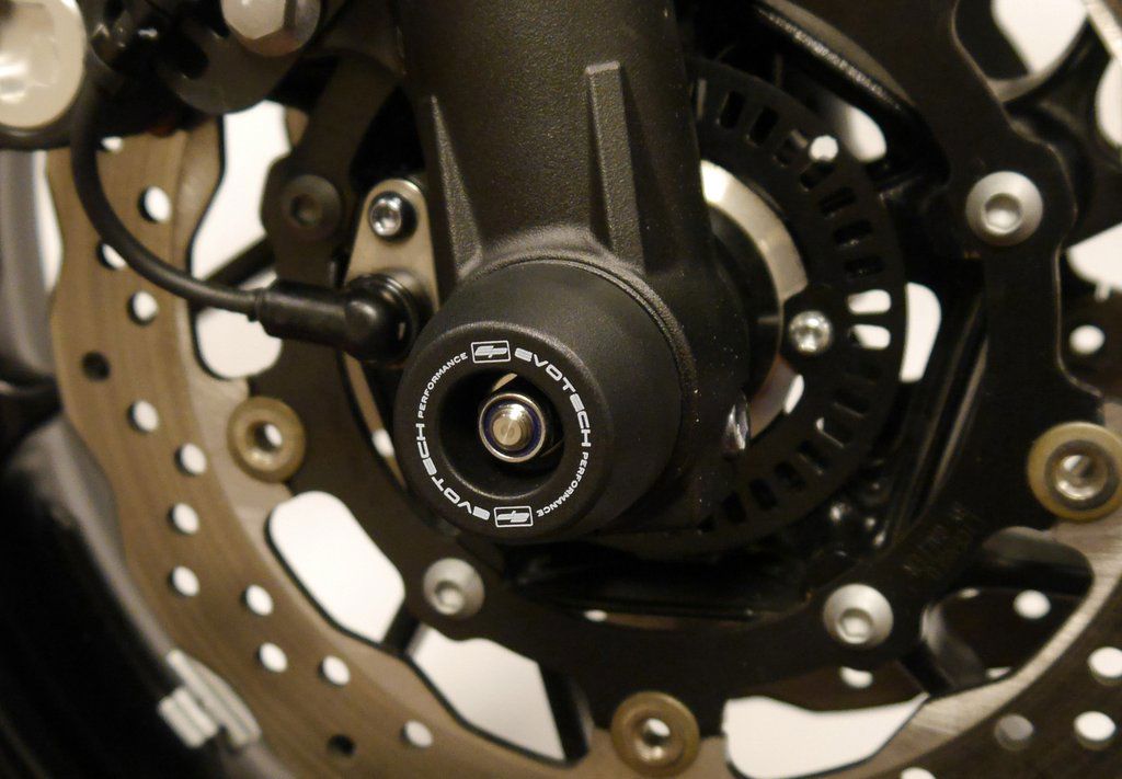 Voorvorkspindle Evotech Performance Yamaha Mt-07 Moto Cage '15-17
