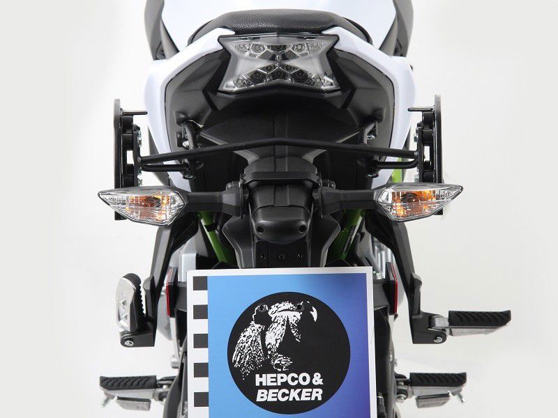 C-Bow Tasdragers Zwart Hepco&Becker Kawasaki Z650 '17-