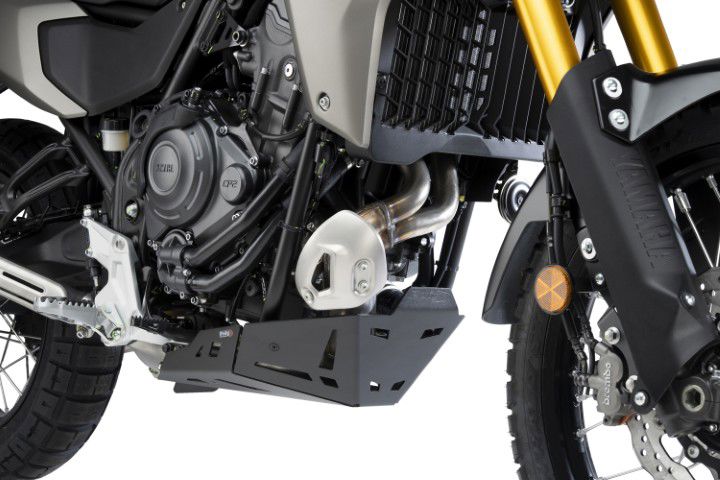 Carterplaat Zwart Aluminium Puig Diverse Yamaha Tenere 700 Modellen