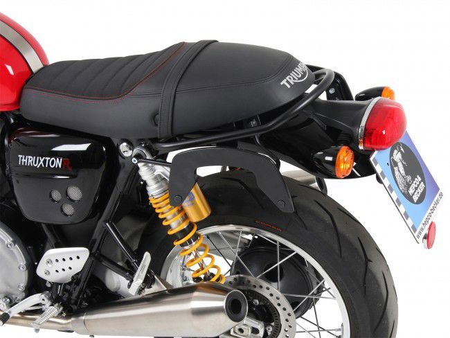 C-Bow Tasdragers Chroom Hepco&Becker Triumph Thruxton/R1200 '16-