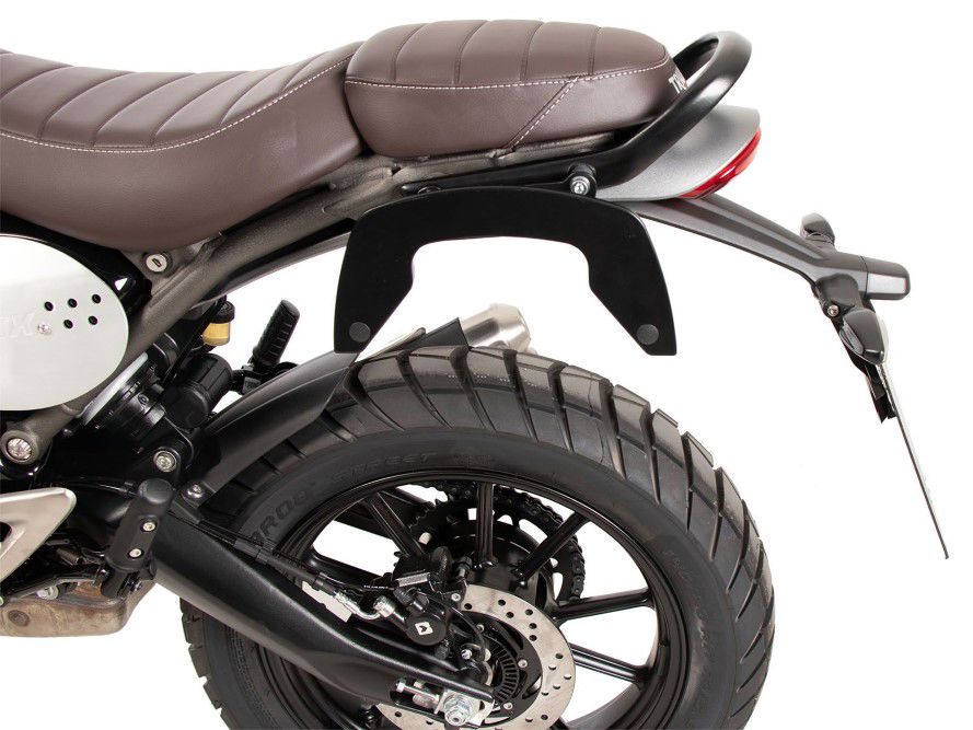 C-Bow Tasdragers Zwart Hepco&Becker Triumph Scrambler 400 X '24-