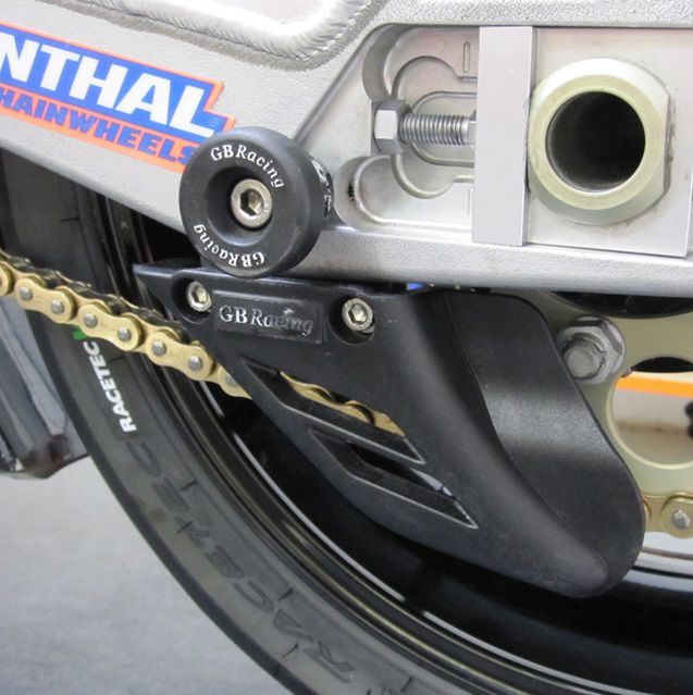 GB-Racing lower chain guard Shark fin BMW S1000RR '09-