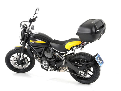 Topdrager Zwart Alurack Hepco&Becker Ducati Scrambler '15-