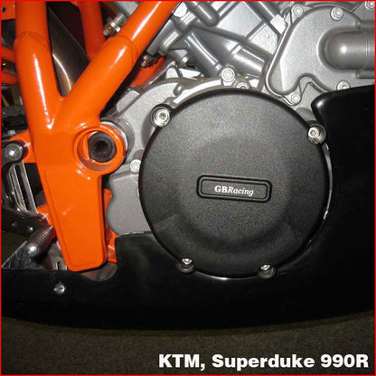 Gb-Racing Engine Cover Set Ktm 990 Superduke 2005-2013 (Koppeling En Dynamo)