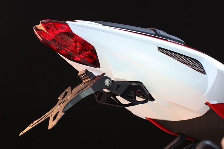 Kentekenplaathouder Evotech Triumph Daytona 675/R '13- / Street Triple/R 675 '13-