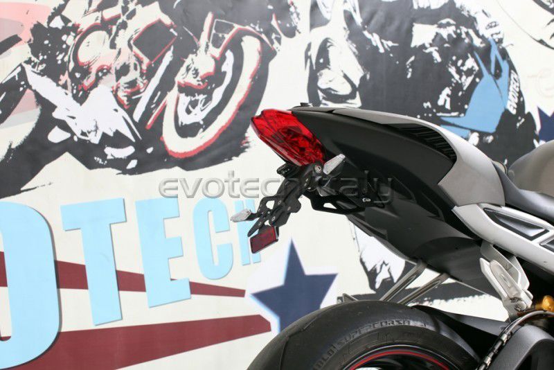 Kentekenplaathouder Evotech Triumph Street Triple 765 Rs '17-