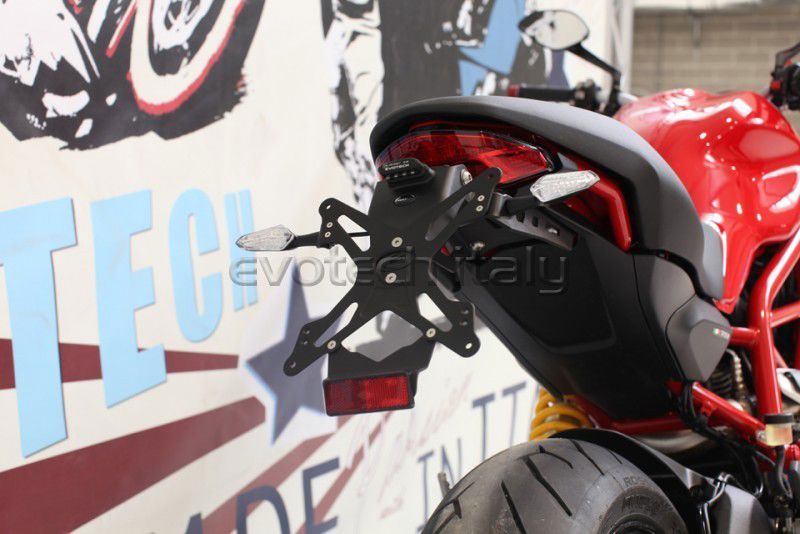Kentekenplaathouder Evotech Ducati Monster 797 / 1200 '17- / Supersport '17-
