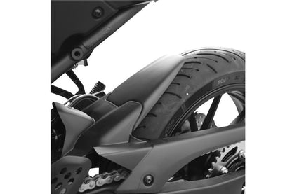 Achterspatbord verlenger mat zwart voor het originele spatbord Yamaha MT-07 '13-'17 / XSR700 '16-'21