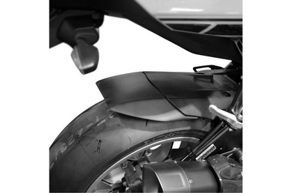 Achterspatbord verlenger mat zwart voor het originele spatbord Yamaha YZF-R1 '15-'21