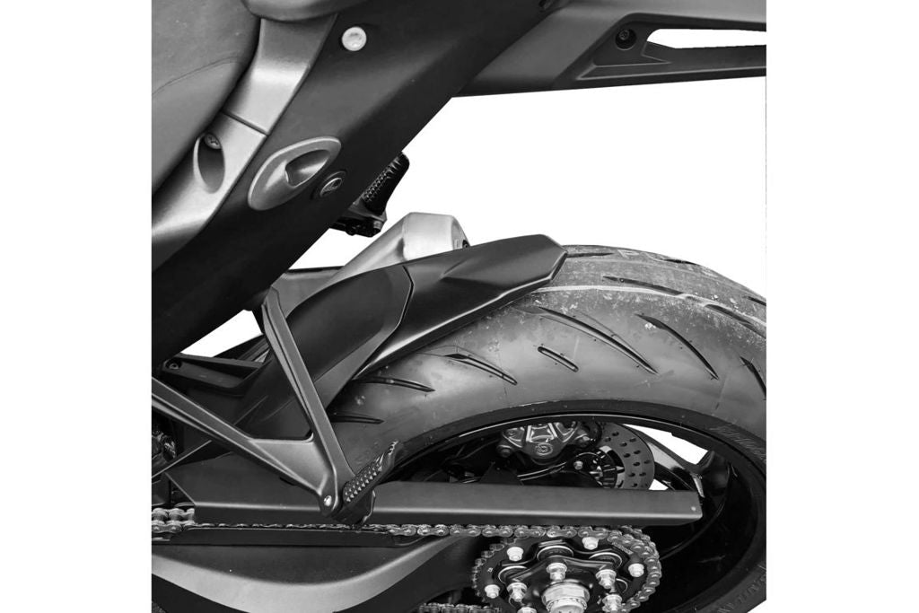 Achterspatbord Verlenger Mat Zwart Voor Het Originele Spatbord Ktm 1290 Superduke R '20-'21