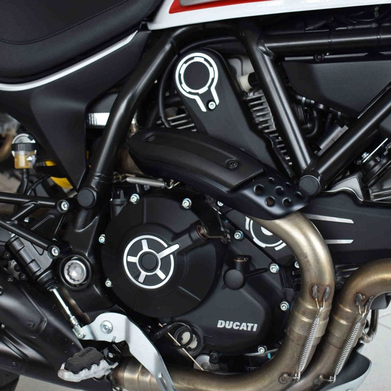 Frame End Caps Puig Voor De Ducati Monster 797 / Scrambler Icon-Classic-Full Throttle / Sixty2 / Urban Enduro /Flat Track Pro / Desert Sled / Cafe Racer