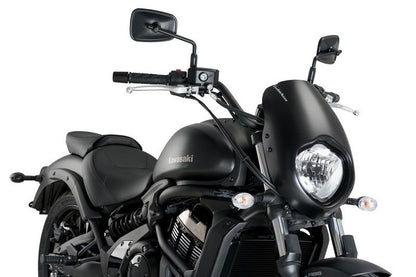 Stuurkuipje Zwart Model Anarchy Puig Kawasaki Vulcan S/S Cafe '15-