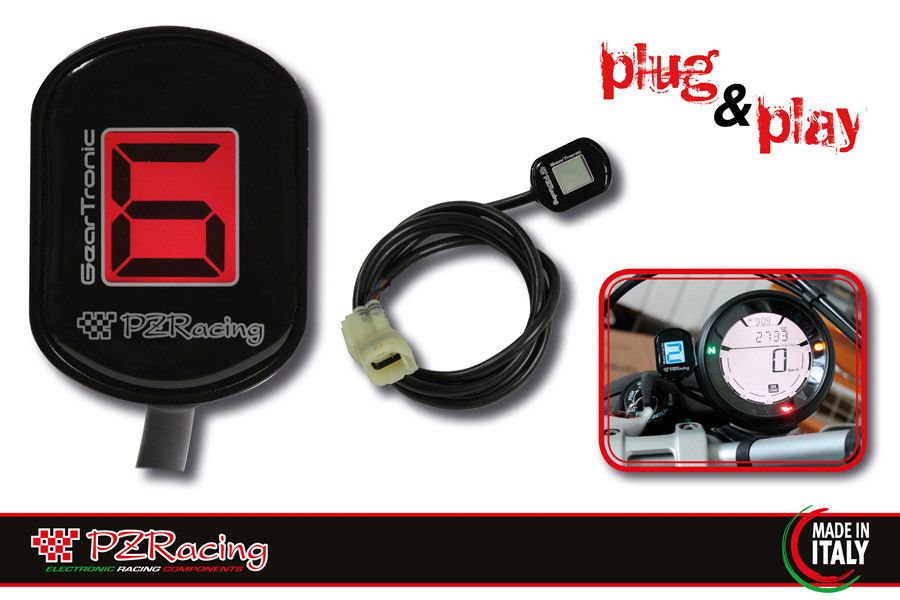 PZRacing Gear indicator plug&play Yamaha