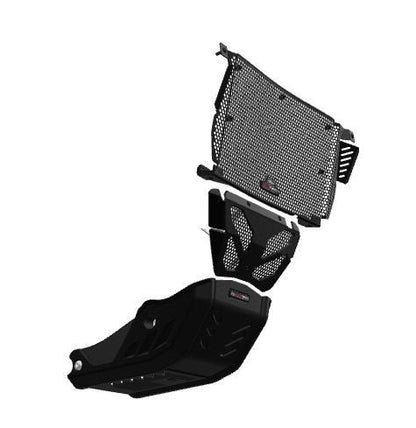 Radiator/oliekoeler/engine guard cover set Evotech Performance Ducati Hypermotard 698 Mono RVE '24-