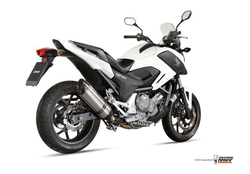 MIVV Suono Steel Black RVS demper Honda NC700/750S/X